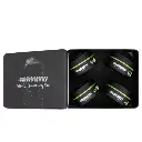 Gummy Professional Grooming Box Styling Wax Matte Finish 150 ML (x4)