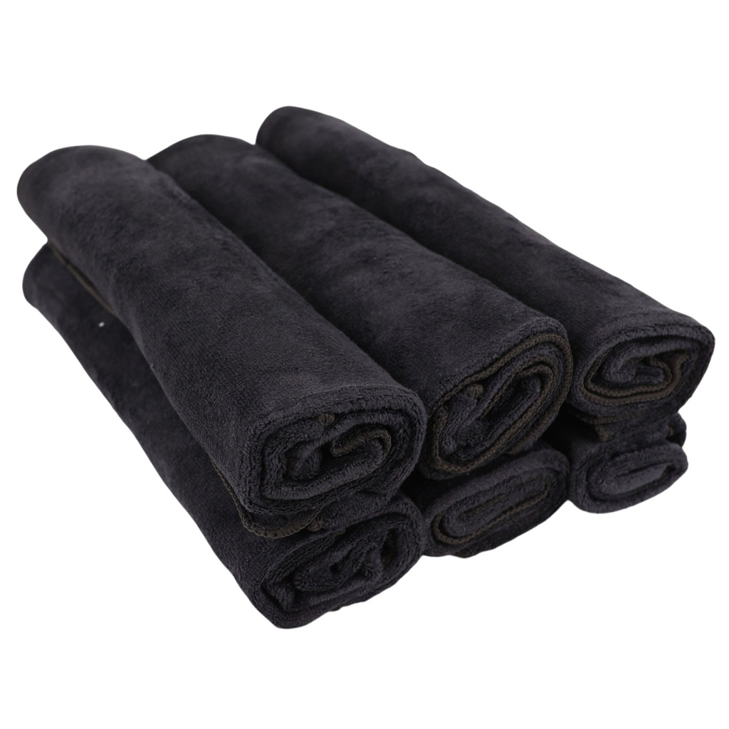 Gabri Handtuch Schwarz 45x90cm 6pcs