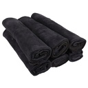 Gabri Handtuch Schwarz 45x90cm 6pcs