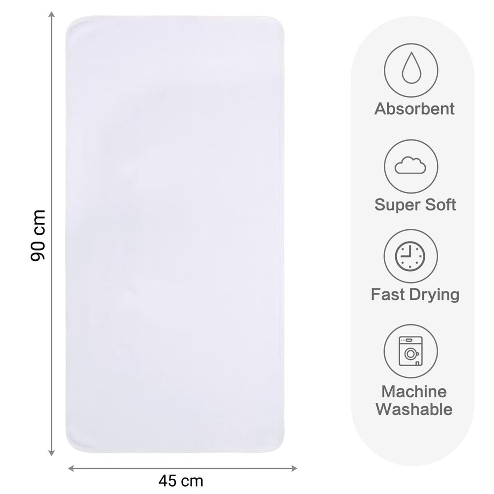 Bate Handtuch Weiß 45x90cm 6pcs  