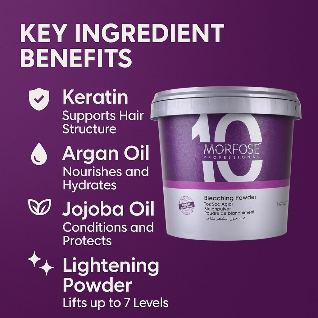 Morfose 10 Bleaching Powder 1000ml