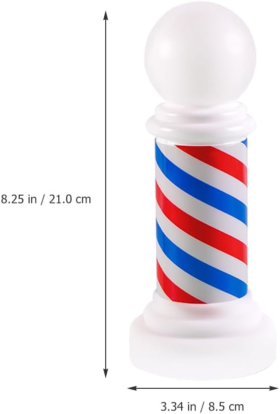 Bate Barber Pole Mini Weiss