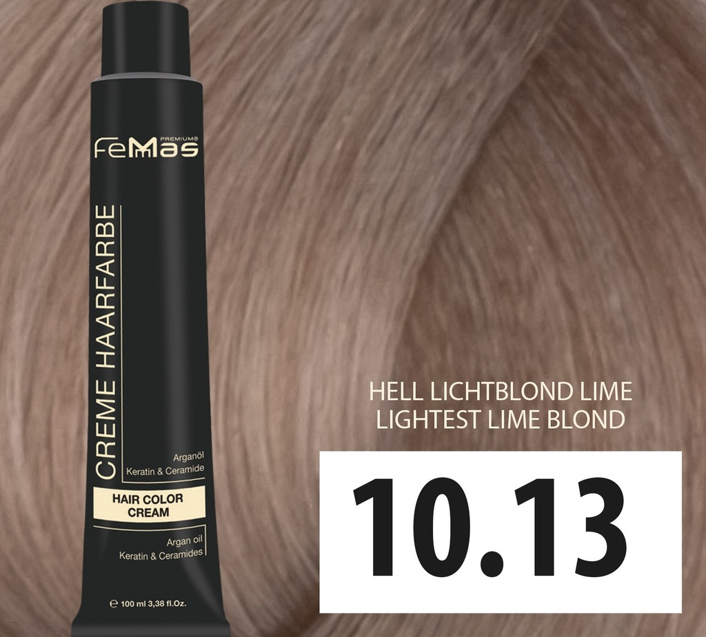 FemMas Haarfarbe Hell Lıchtblond Lıme (10.13) 100ml