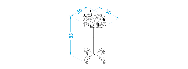 Alpeda Ozzy Alu Serviceschalter 