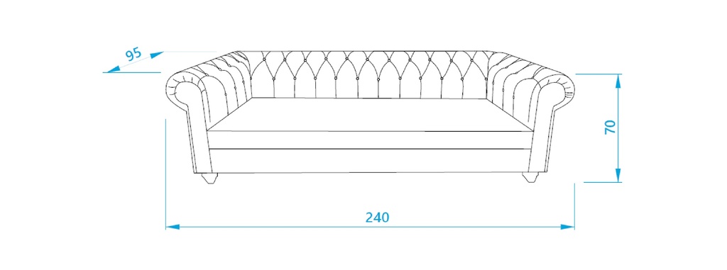 Alpeda Chester Triple Warteplätze