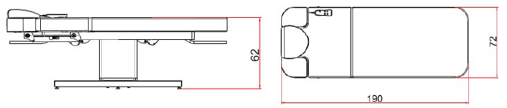 Naomi Lg Treatment Bed (3 Motors) (p.p.)