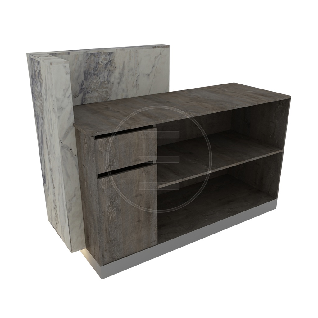 Alpeda Stone Desk