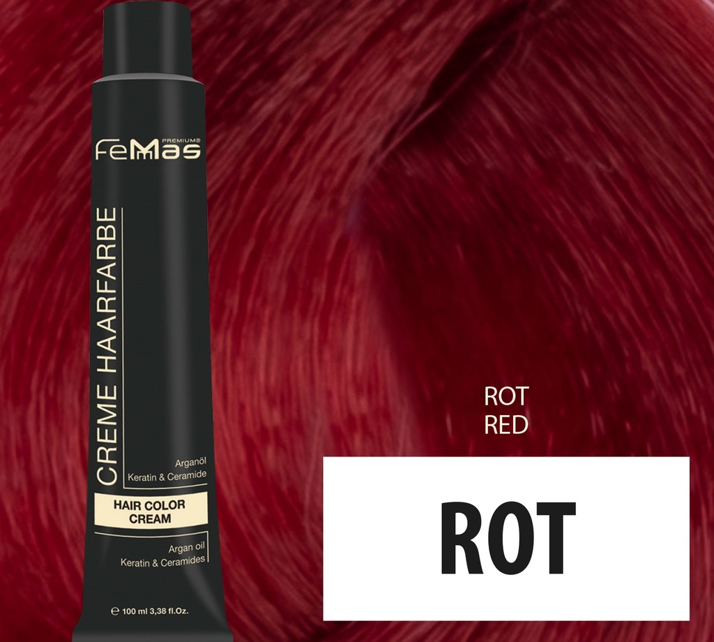 FemMas Haarfarbe Pure & Mix (Rot) 100ml