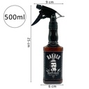 Barber Flasche Braun 500ml Bt:105