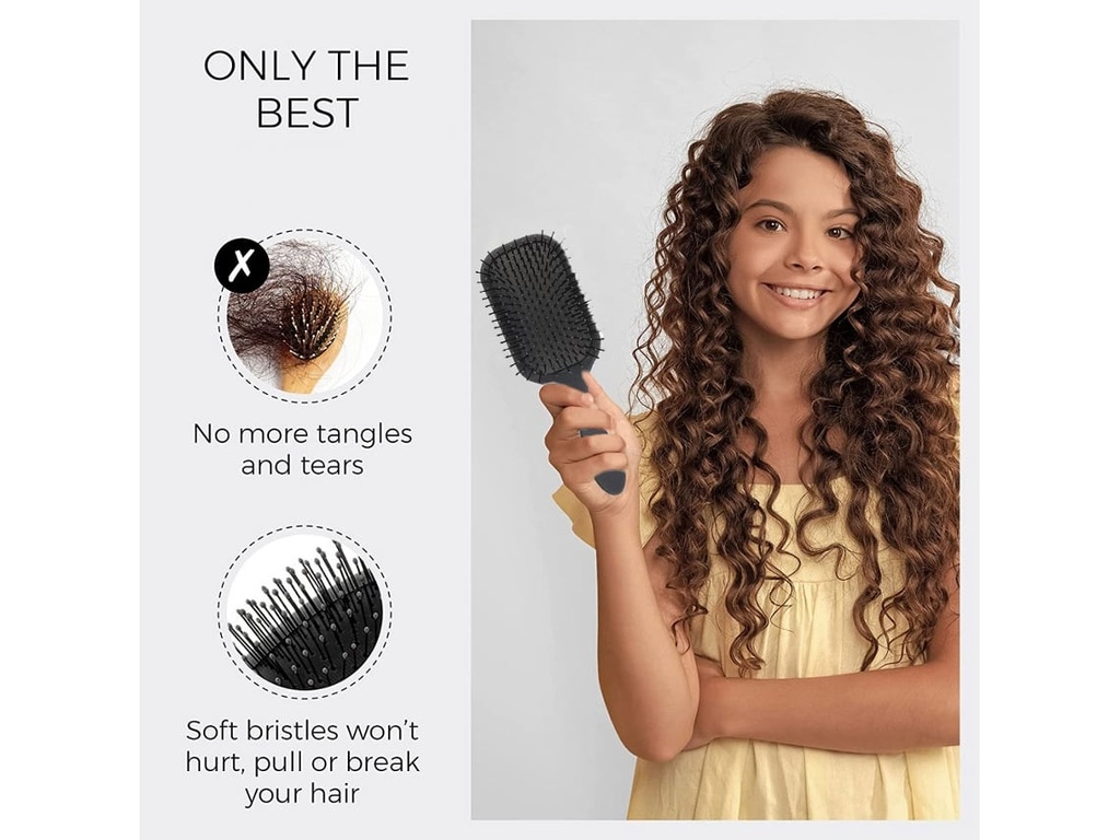 Anru Creative Brush Black