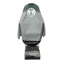 Bate Umhang Barber Grün weiss Art: (20001)