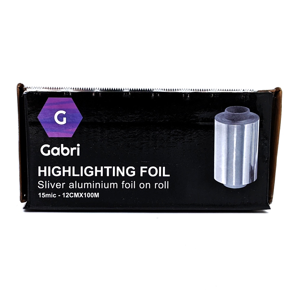 Gabri Alluminiumfolie 12cm x 100m 15 Micron