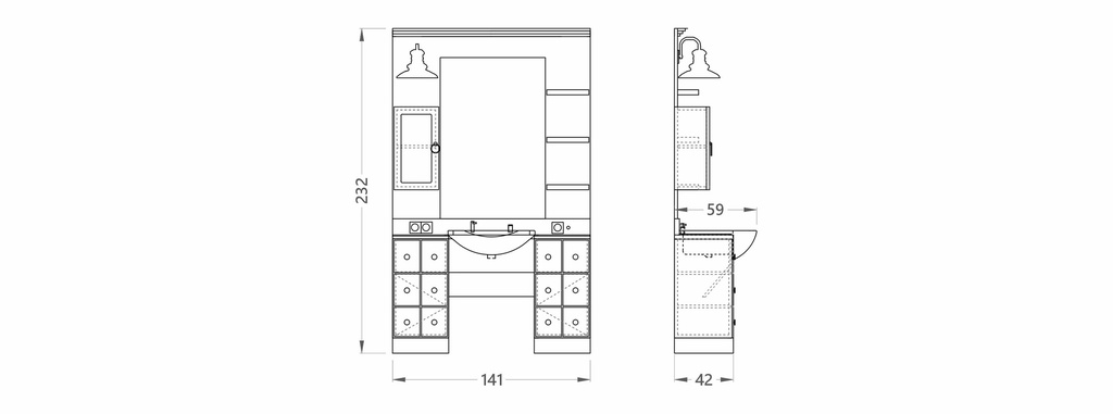Alpeda Marcus Herren Bedienungsplätze