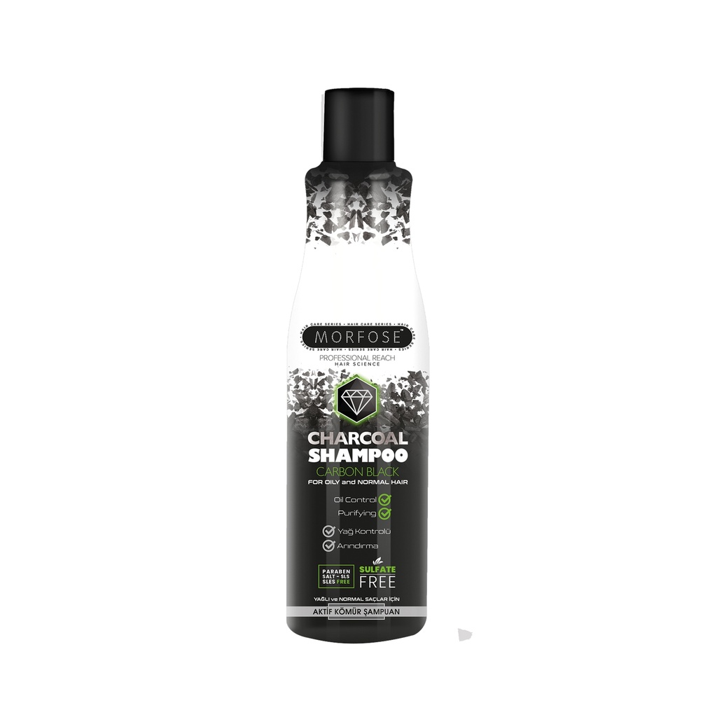Morfose Charcoal Shampoo Carbon Black 500ml