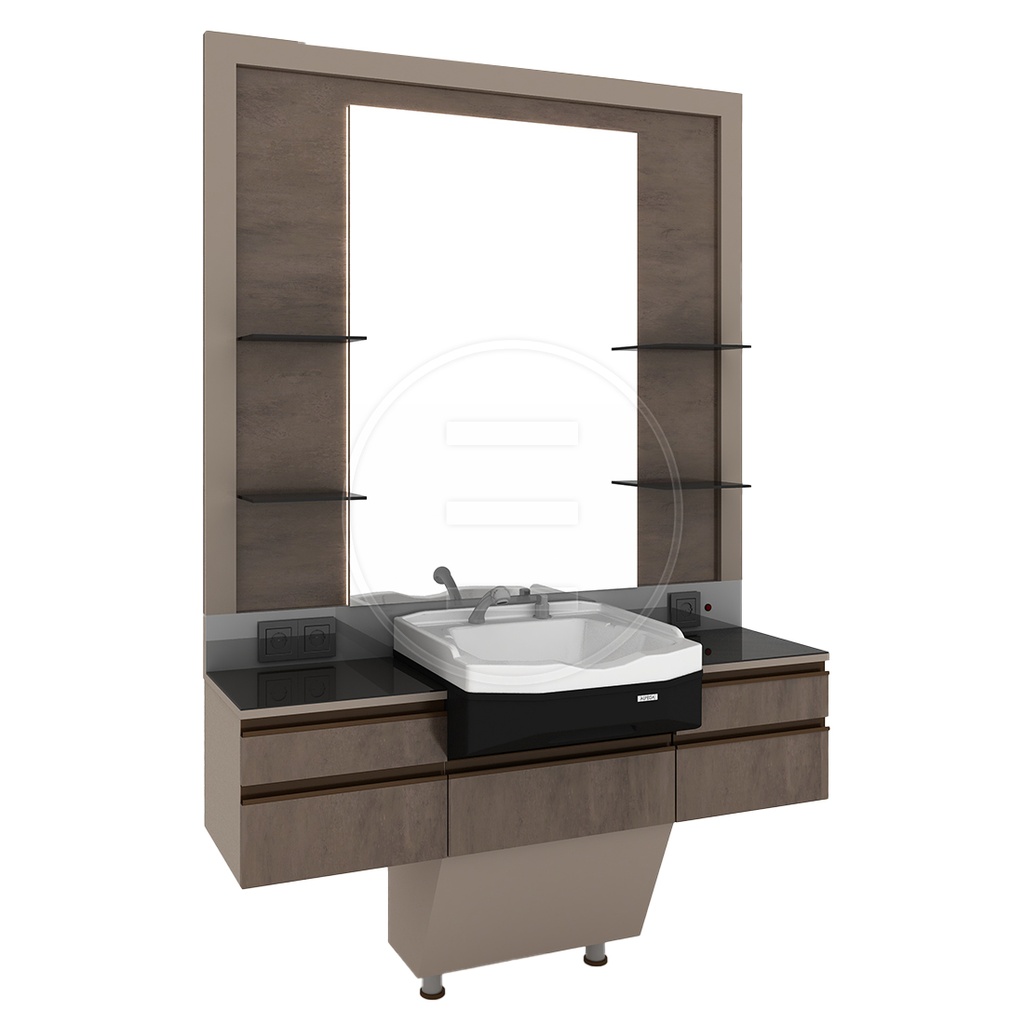 Alpeda-Pure Active Man Barber Station Unit