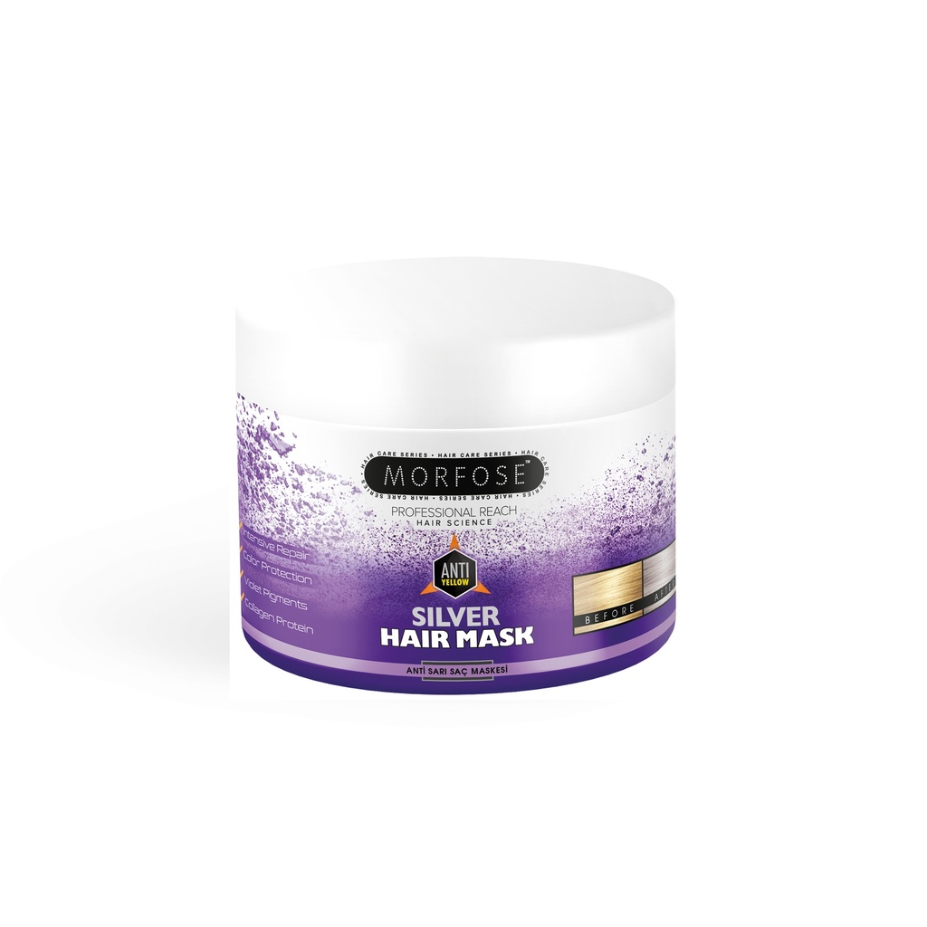 Morfose Silver Haar Maske 500ml 