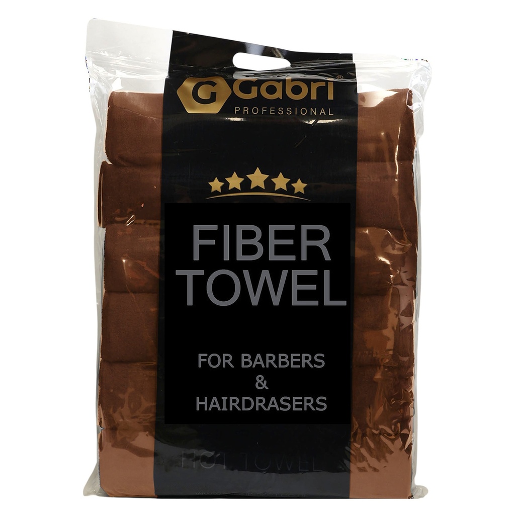 Gabri Handtuch Braun 45x90cm 6pcs 