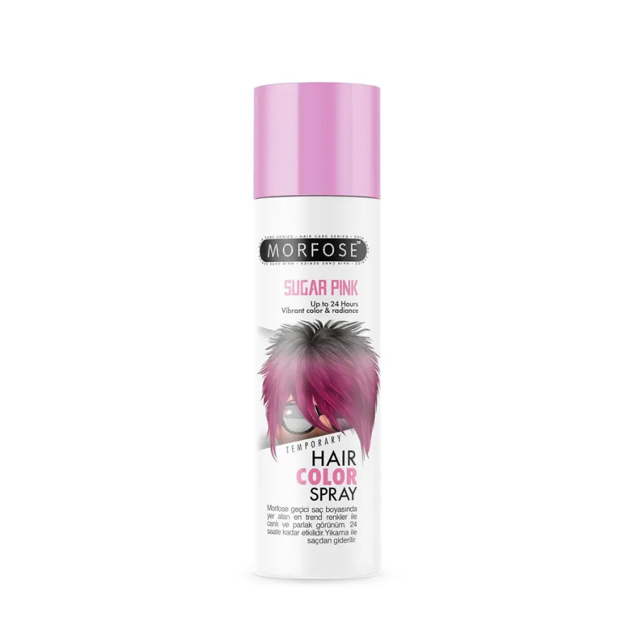 Morfose Hair Color Spray Sugar Pink 150ml 