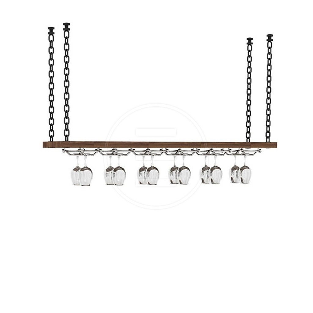 Alpeda Glass Holder Bar