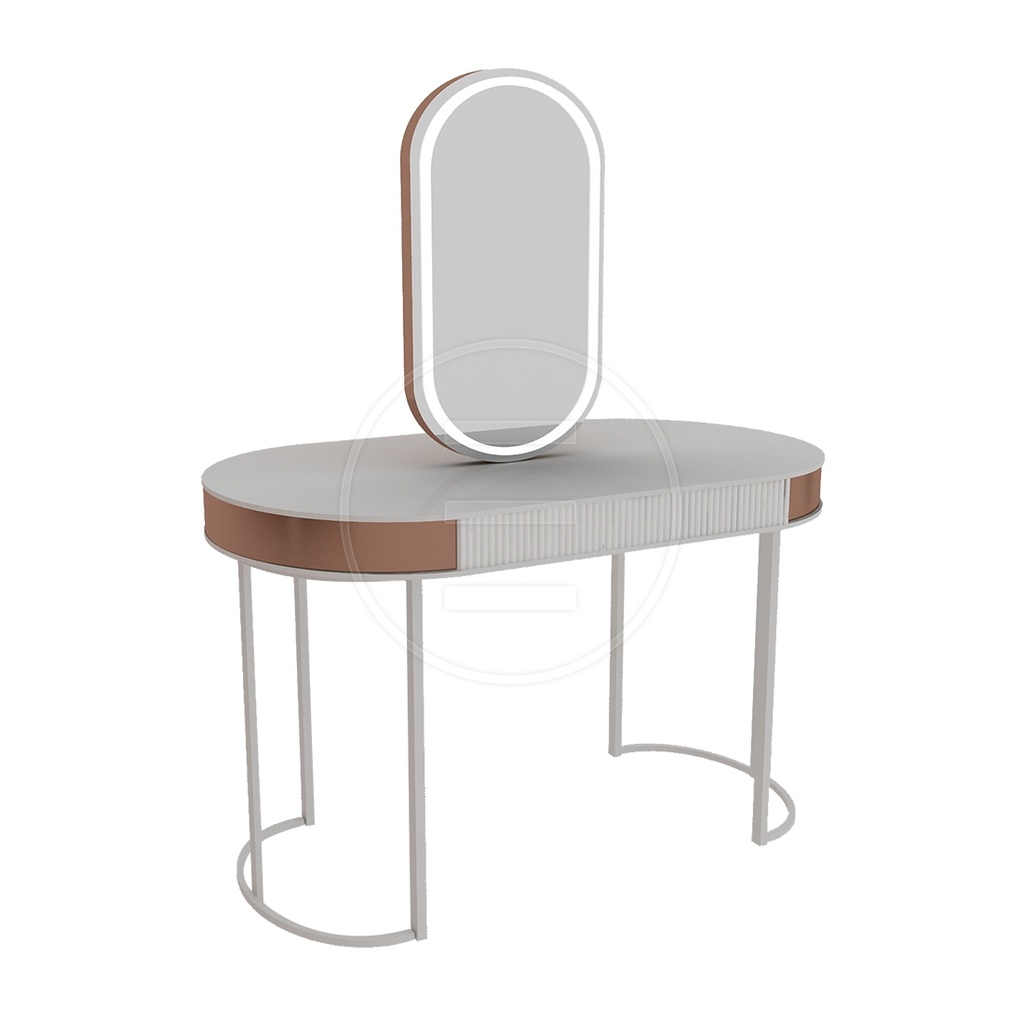 Alpeda Roza Island ladies hairdressing mirror