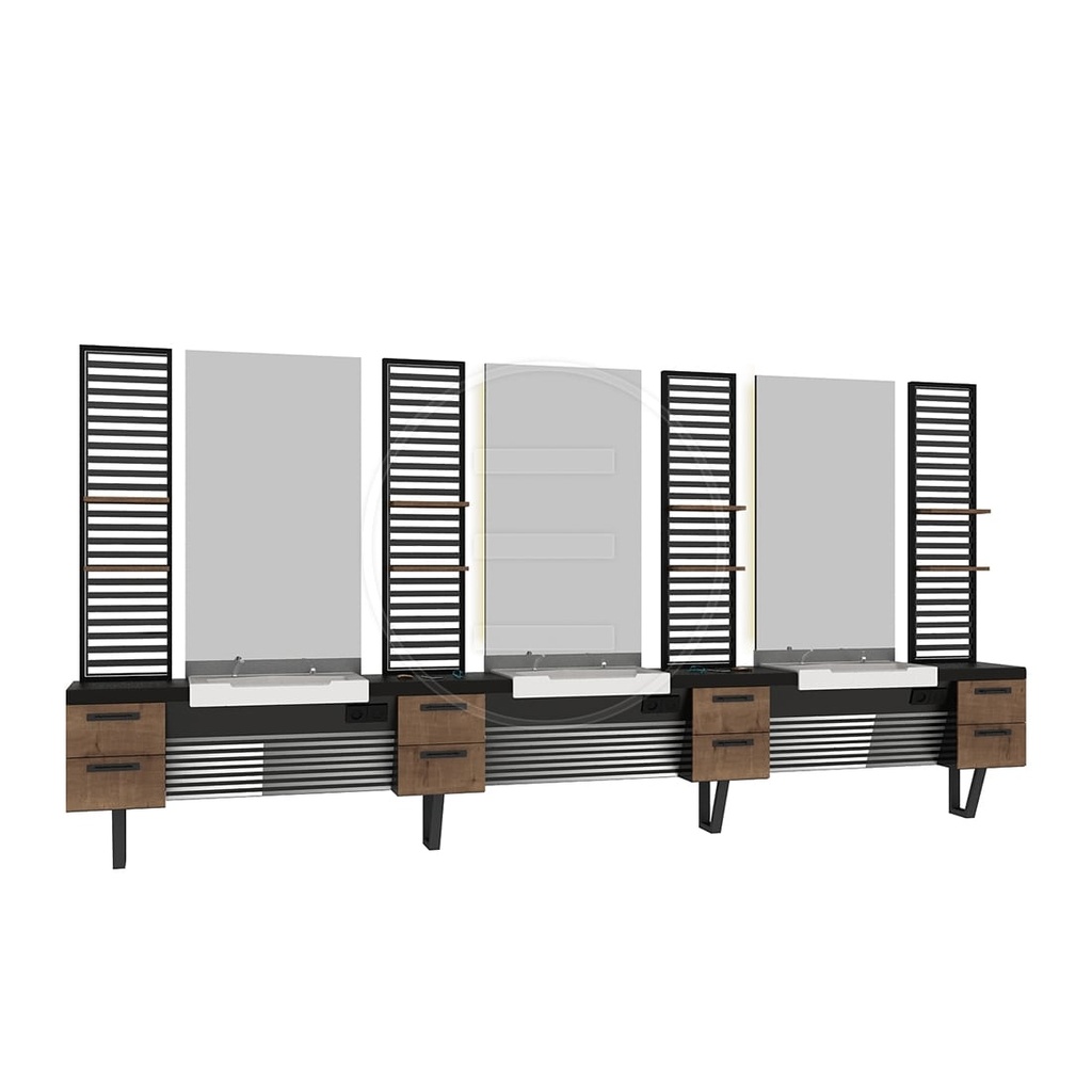 Alpeda-Ceramix Dip Barber Station Unit