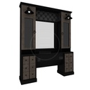 Unité de station de coiffure Alpeda-New Majesty Cabinet