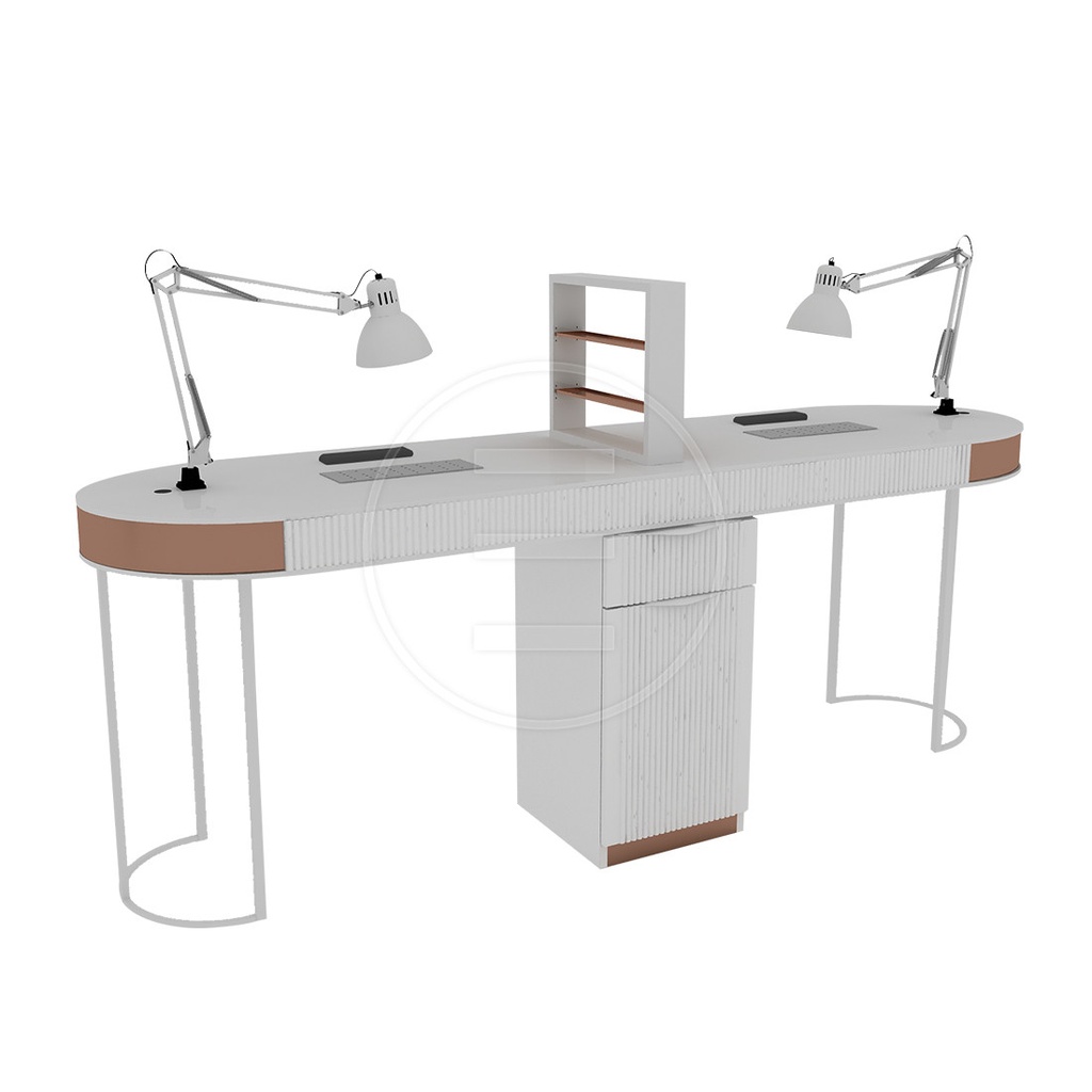 [ALP:1407] Alpeda Roza Doppia manicure e pedicure