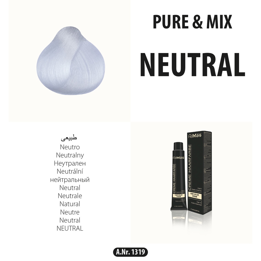 Femmas (NEUTRE) Crème de Couleur de Cheveux 100ml