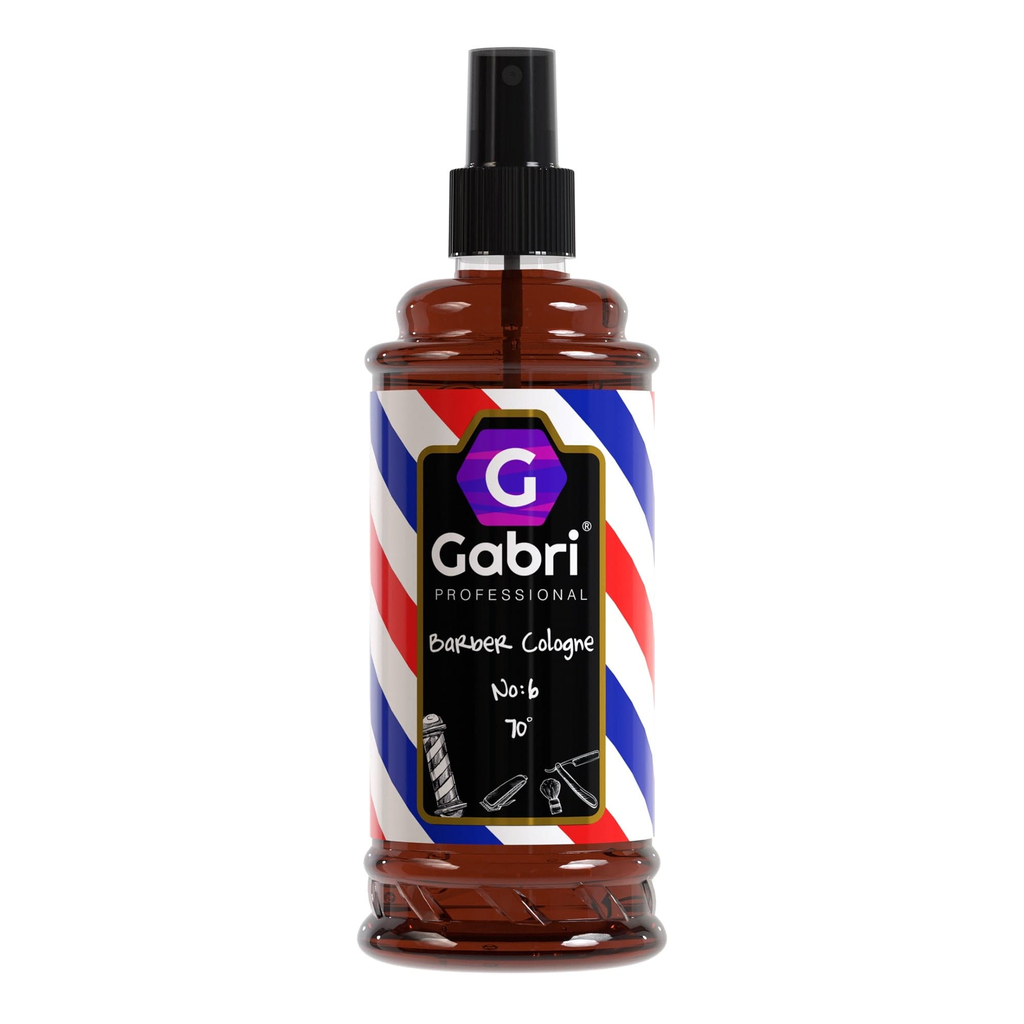 [No:6] Gabri Barber Cologne NO : 6 Amber 400 ML