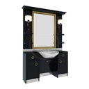 Alpeda-Classic Man Gold Friseurstation