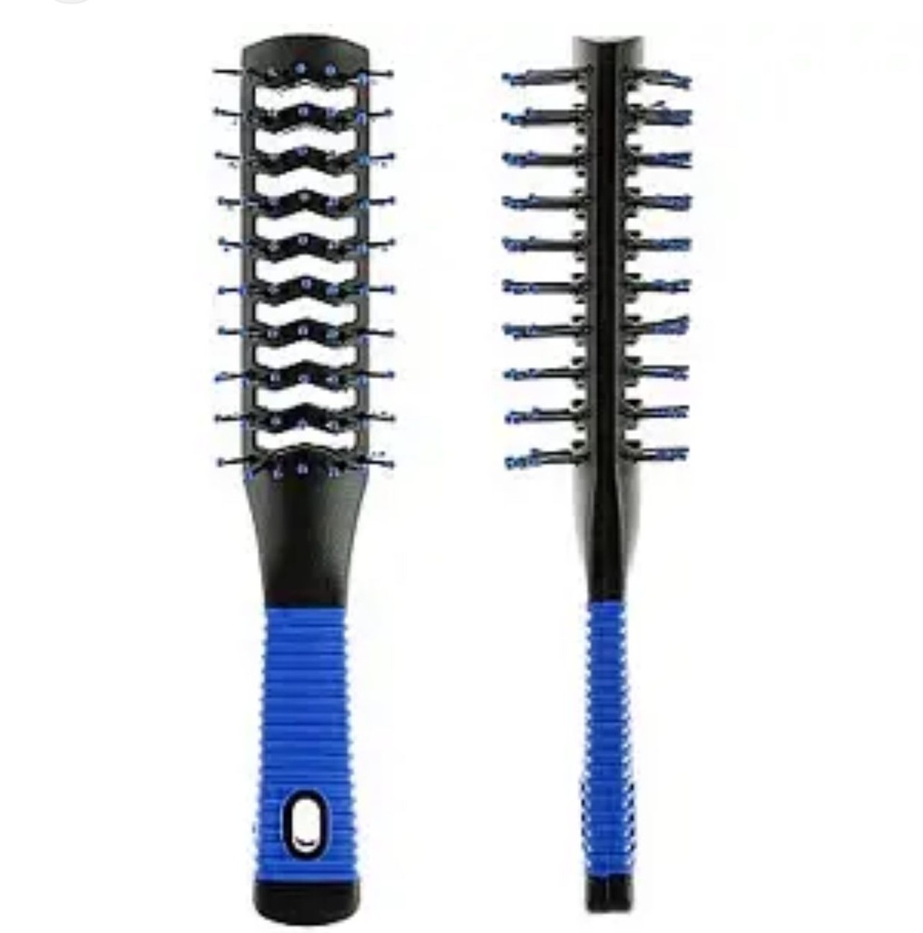 [AN17016] Anru Pinceau Double Face Bleu (1 pièce)