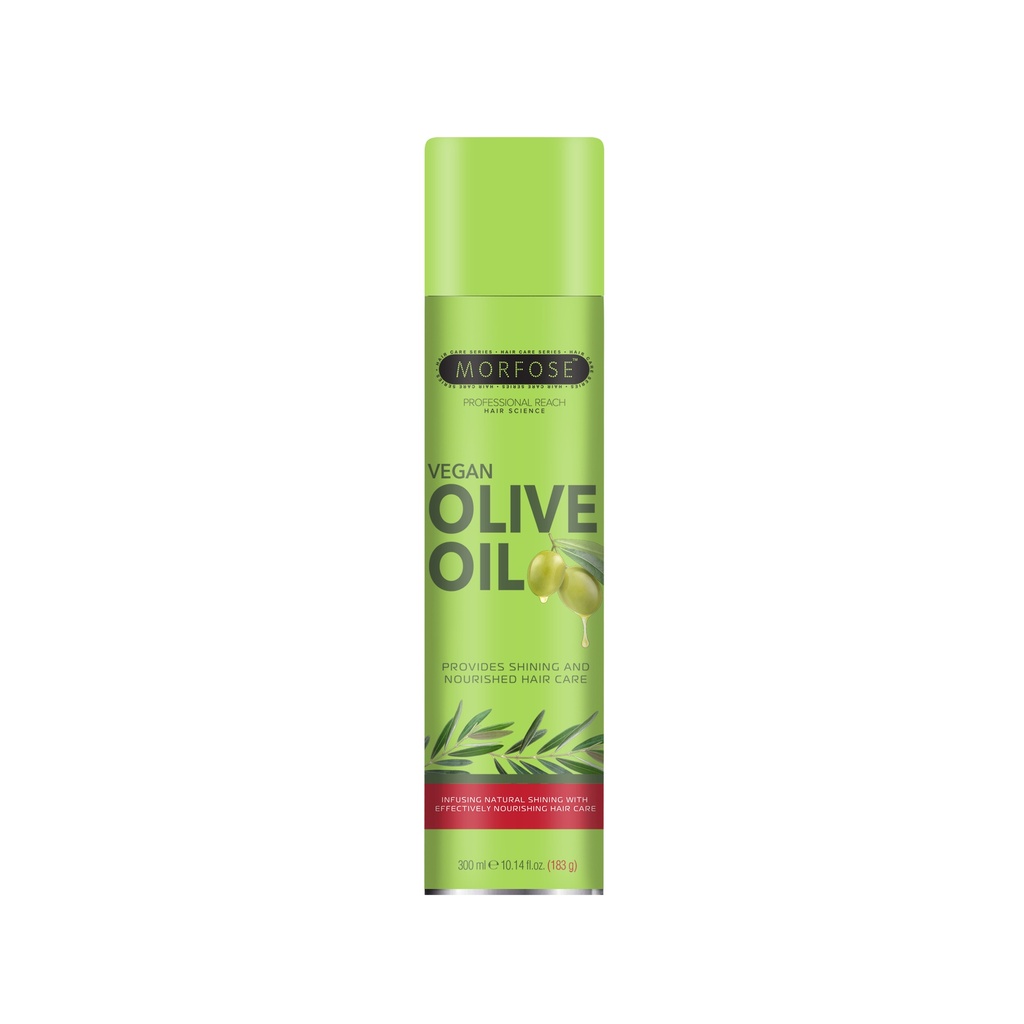 [1100015107] Morfose Hair Spray Vegan Olive 300ml