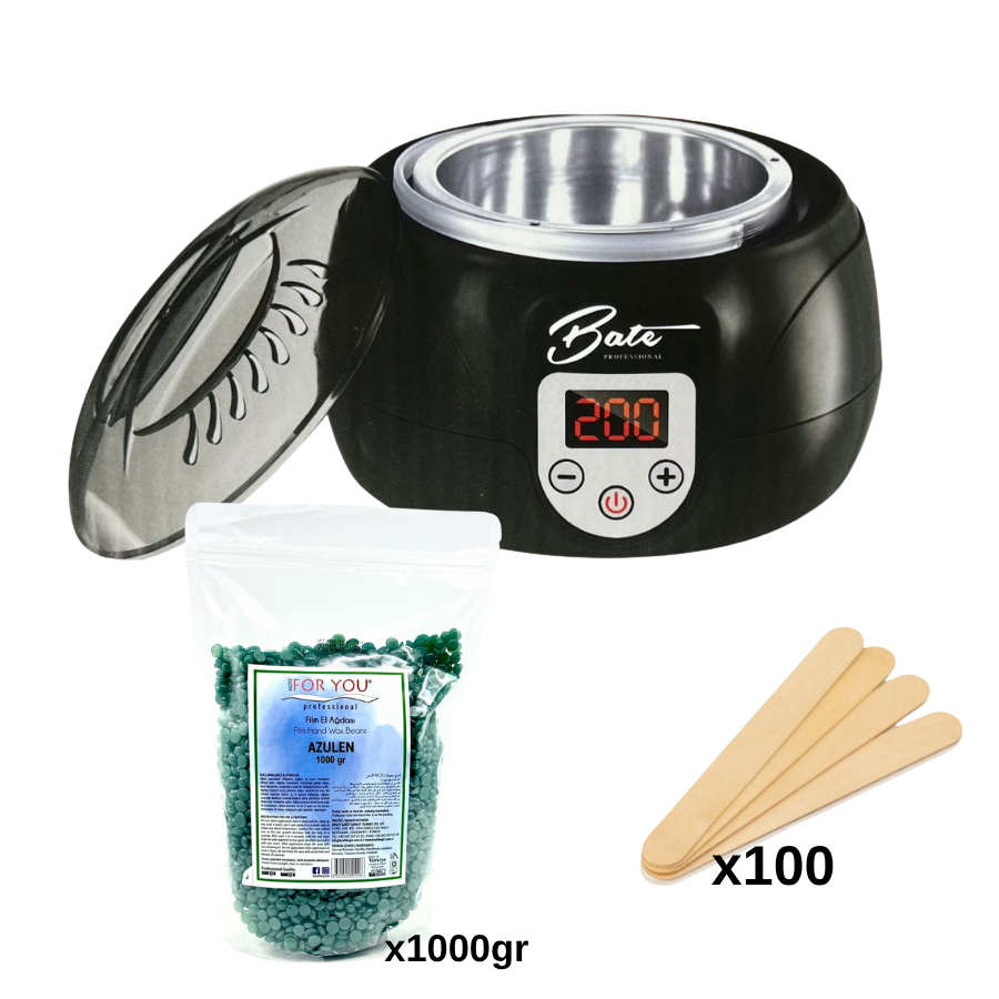 [BTST:0014] Bate Wachswärmer Azulen Set 01