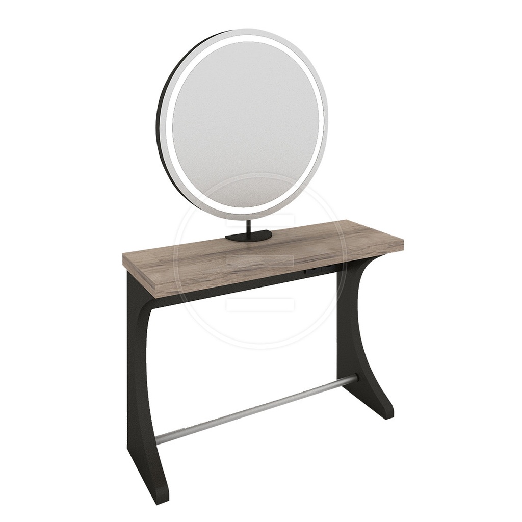 [AP9870] Woody Circle Mdf