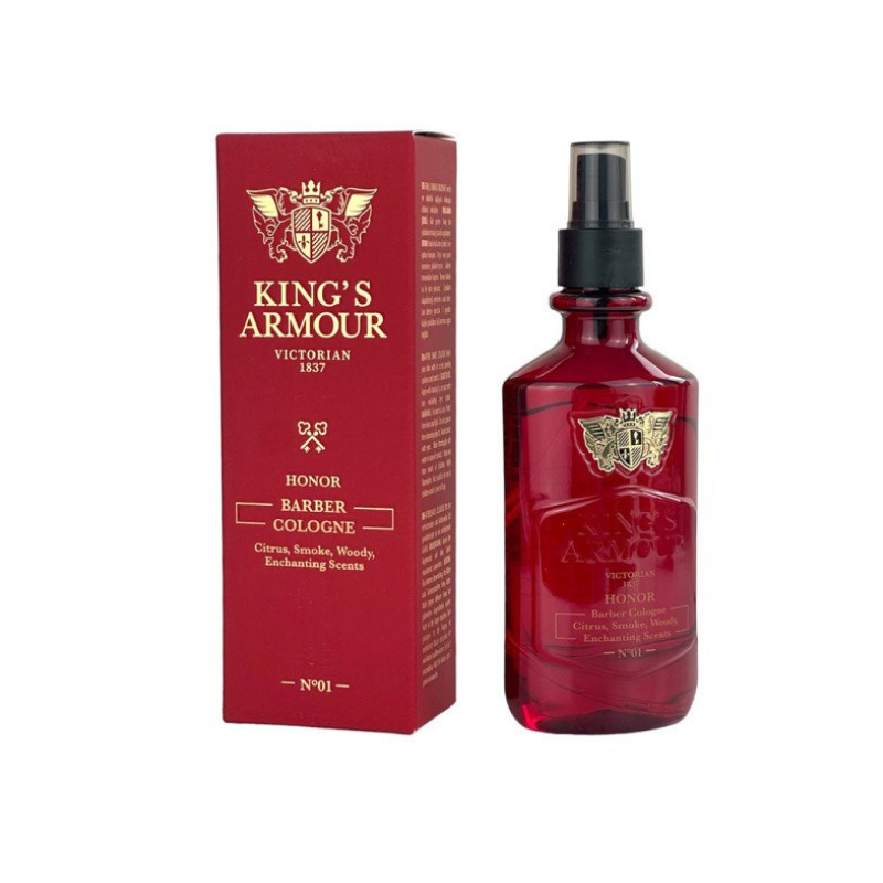 [KA-9018] King’s Armour HONOR Barber Cologne Spray-250 ml