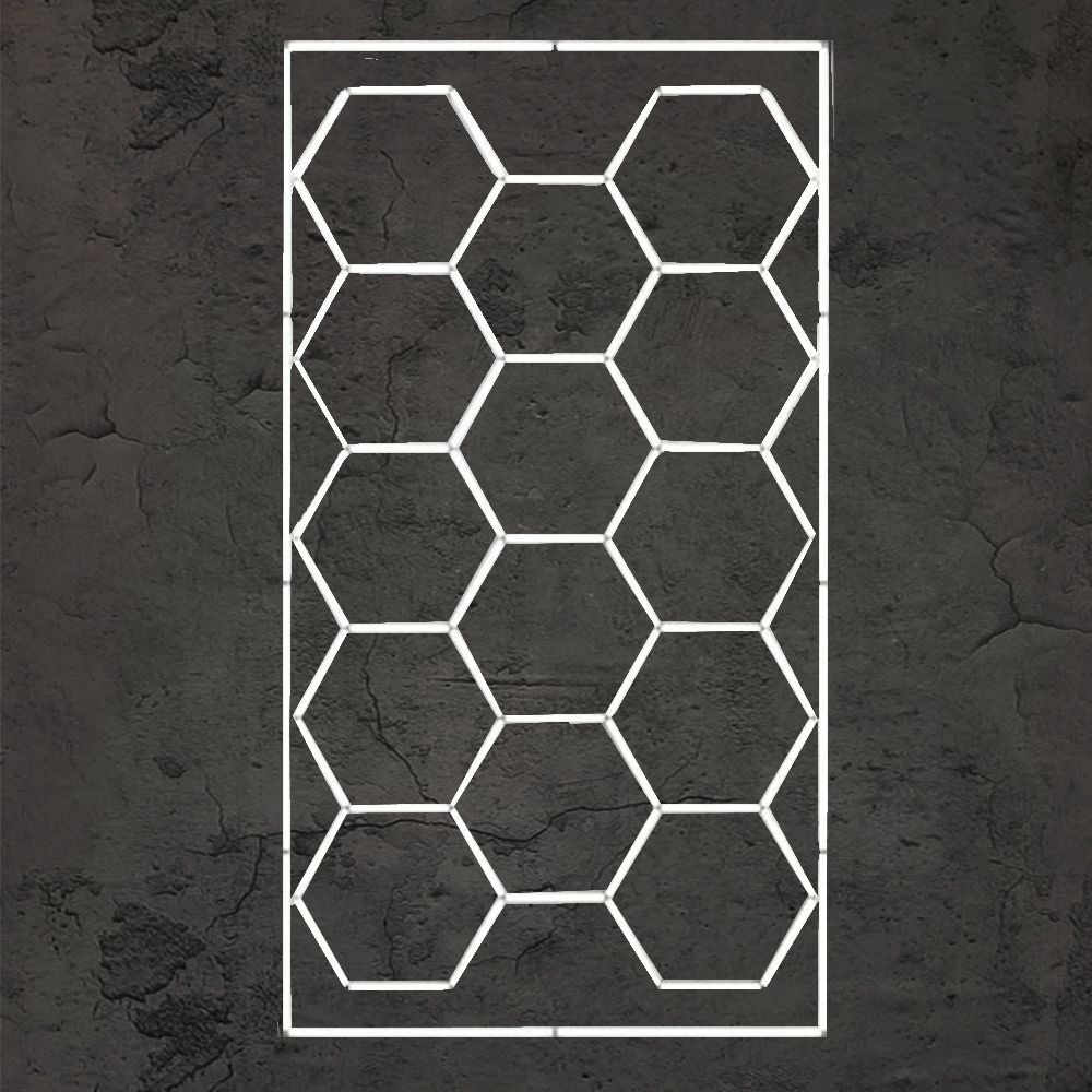 Waben Lichter Led 484 CM X 243 CM