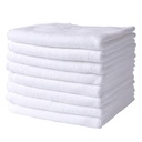 Bate Microfibre Face Towel 35x35cm White 12pcs