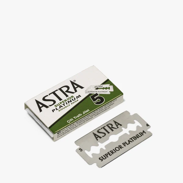 [Astra2] Astra Superior Double Edge Rasierklingen. 5 Stück