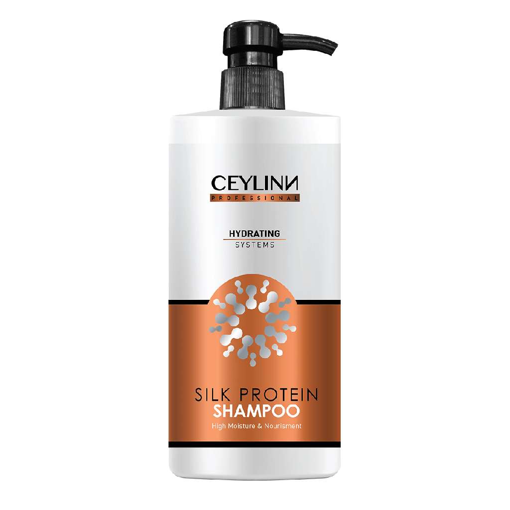 Ceylinn Shampooing Professionnel Aux Protéines De Soie 500 ml