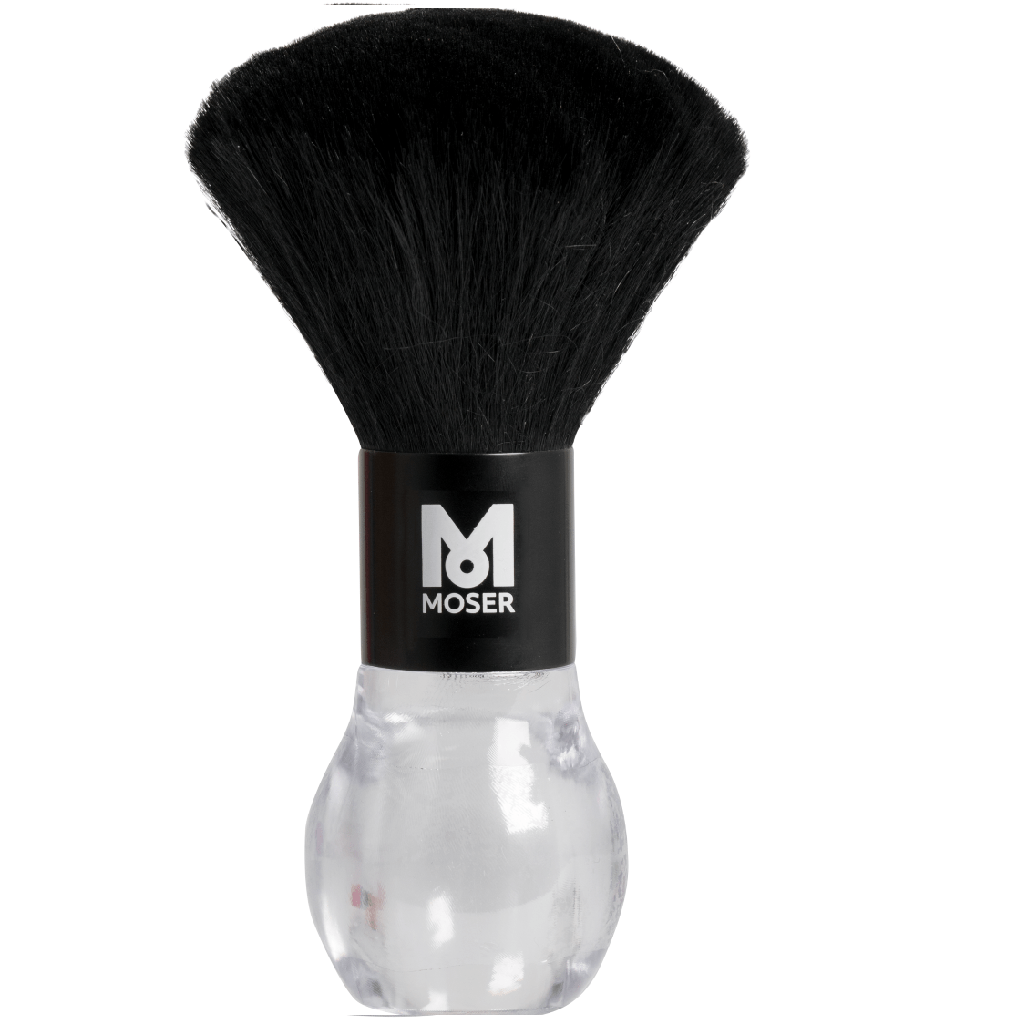 Moser neck brush transparent header