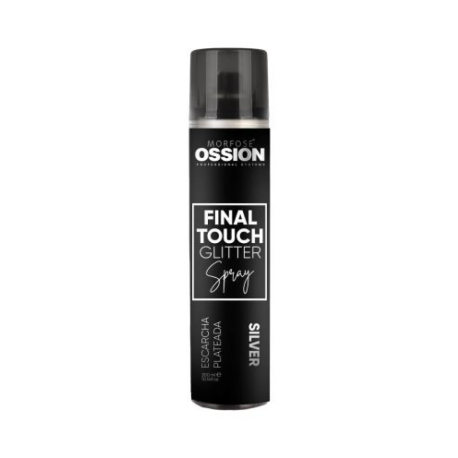 Ossion Final Touch Glitter Spray Silver 300ml