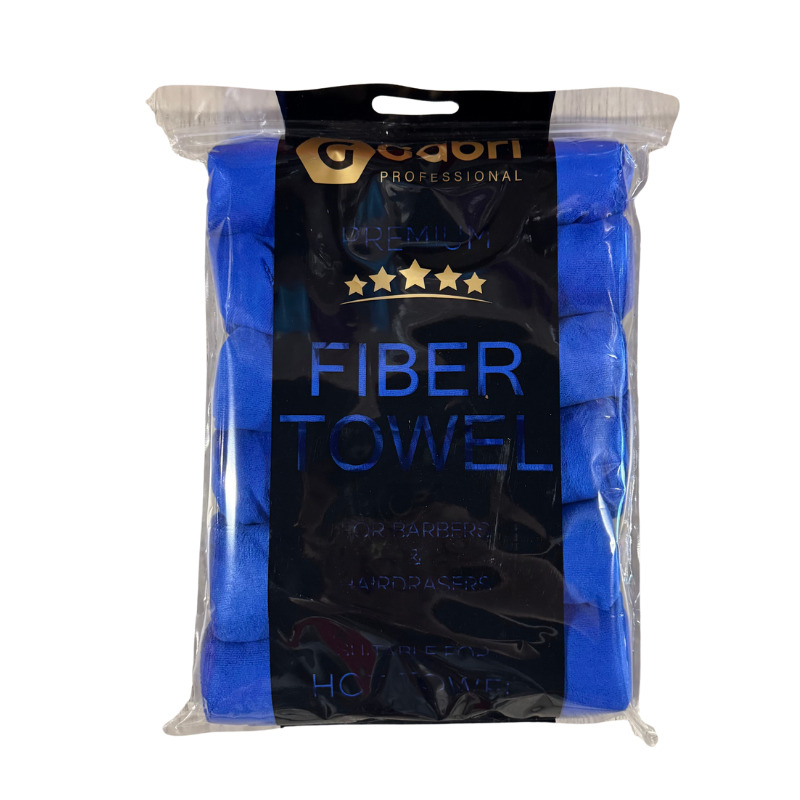 Asciugamano da bagno blu 45x90 cm 6 pezzi