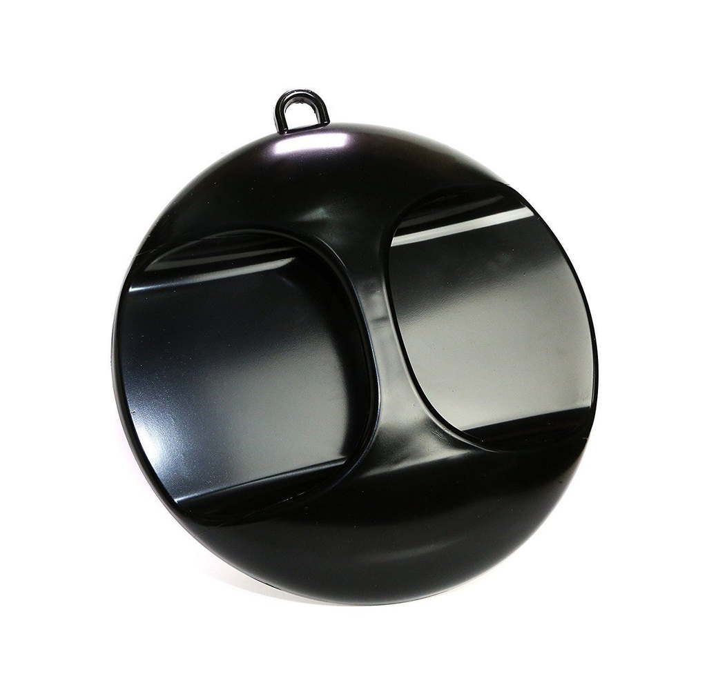 [GBR-703] Gabri Coiffeur Hand Mirror Black 1 Pcs