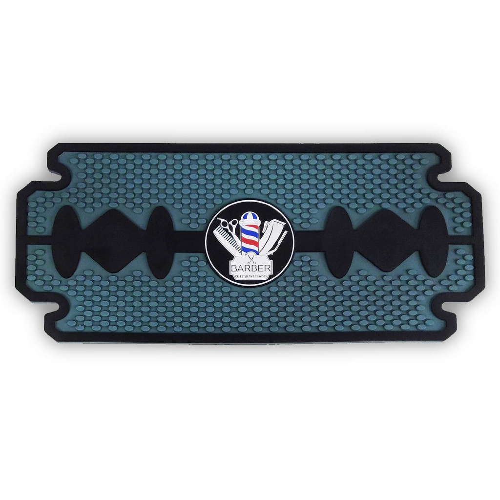 [Bt:117] Bate Barber Hairdresser Utensils Mat 19x44cm