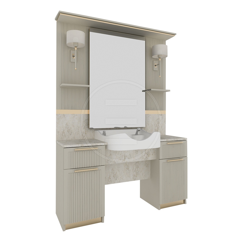 Unité de station de coiffure Alpeda-Chaplin Begie