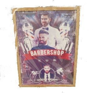 Bate Barbershop Deko Bild