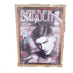 Kate Bate Barbershop Deko Bild