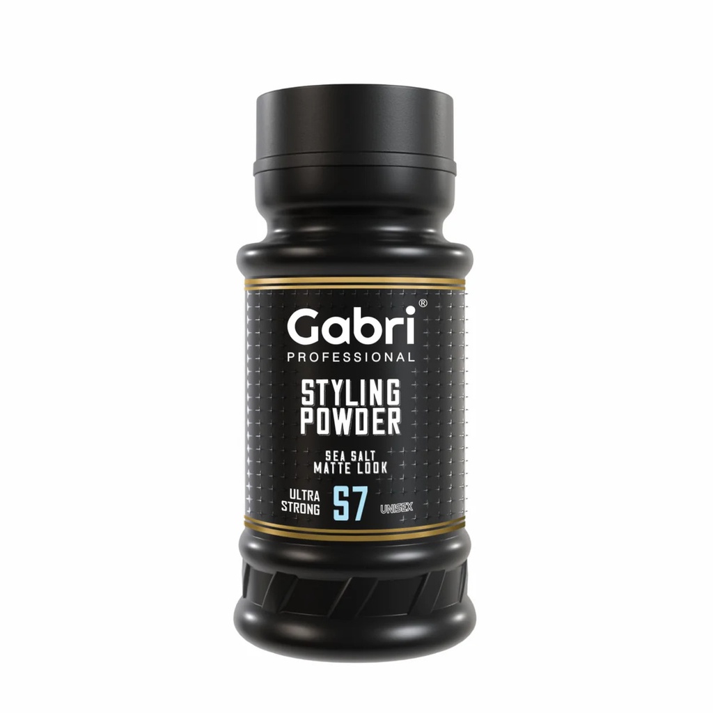 [Gabris7] Gabri Professional - Hair Styling Powder Sea Salt Matte Look S7 Ultra Strong 21g