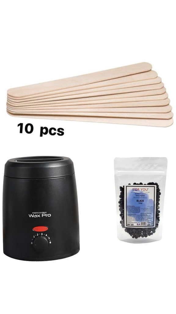 Bate Mini Wachswärmer Noir 100 gr Set