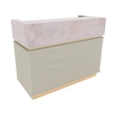 Alpeda-Royal Schreibtisch Gold